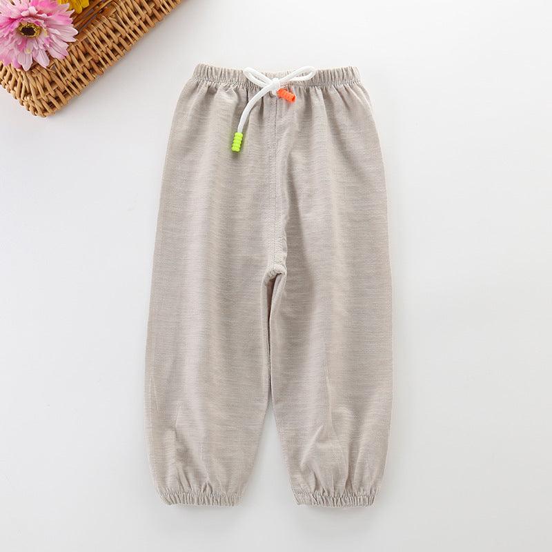 Spring And Summer New Children'S Mosquito Pants, Boys And Girls, Infants, Korean Version Of Bloomers, Thin Loose Trousers - Almoni Express