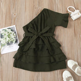 Summer Clothes Girl Dress Gift Baby For Kids Girls Child - Almoni Express