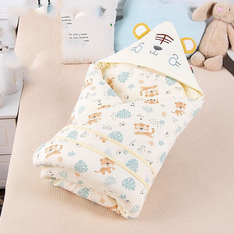 Summer Thin Section Spring And Autumn Cotton Double Wrapped Towel Baby Products - Almoni Express