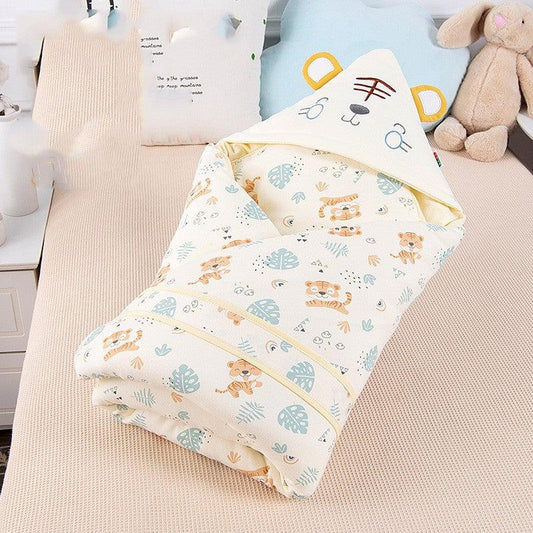 Summer Thin Section Spring And Autumn Cotton Double Wrapped Towel Baby Products - Almoni Express