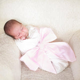 Swaddling cloth with cotton bow - Almoni Express