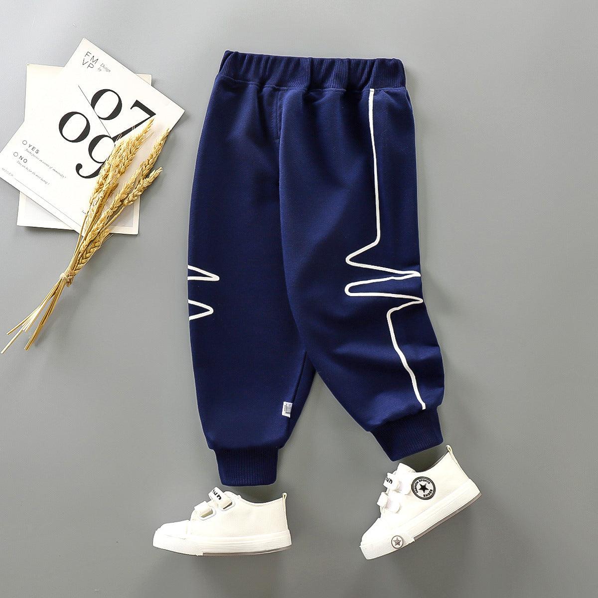 Sweatpants Boys And Girls Casual Pants Little Children's Sanitary - Almoni Express