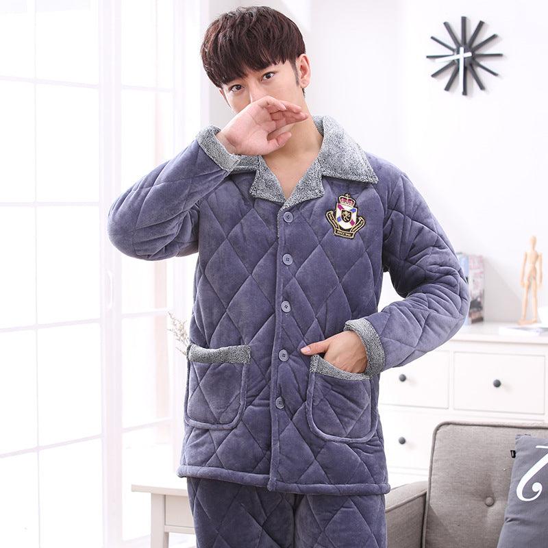 Thick quilted pajamas - Almoni Express