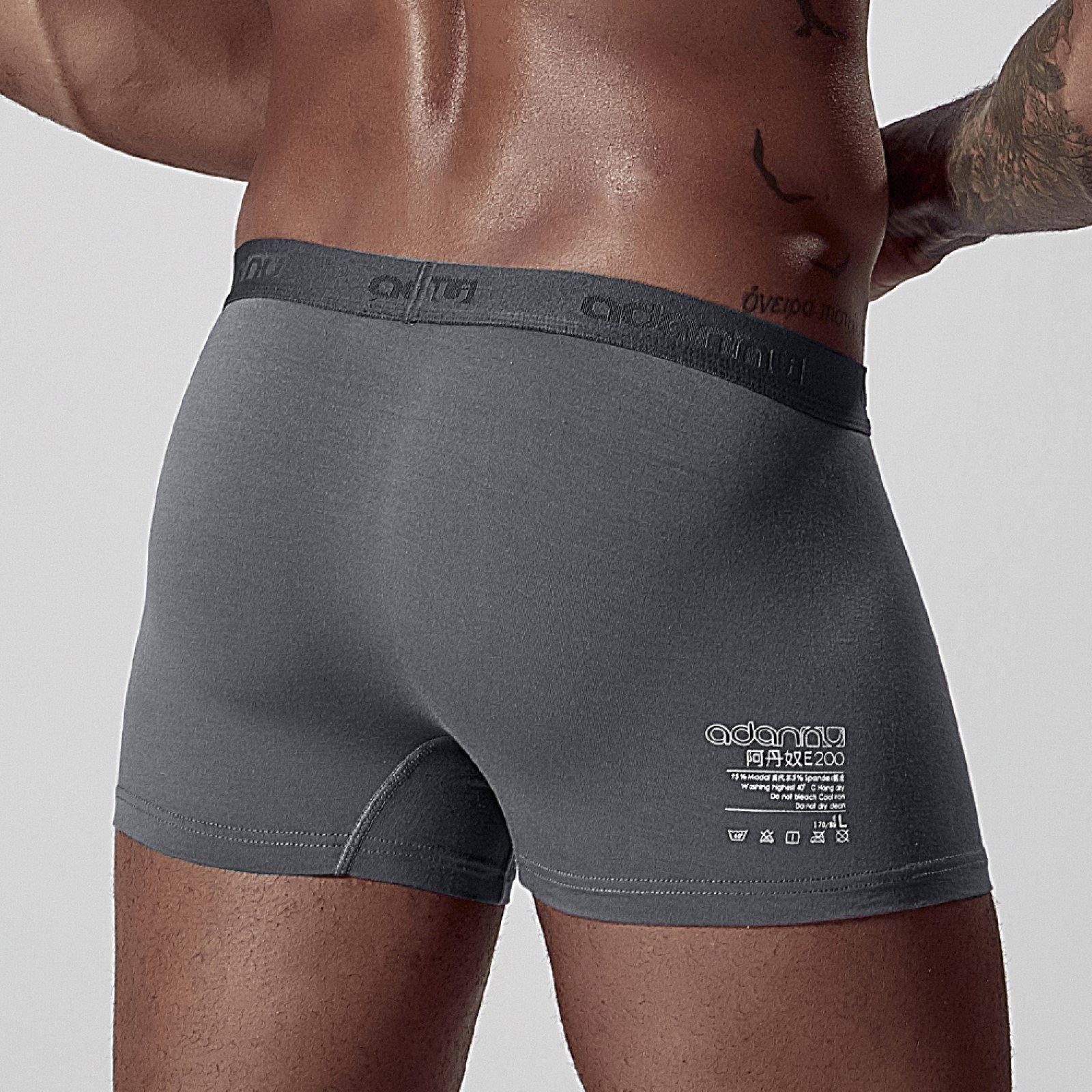 Underwear Comfortable Slim Boxer Underpants For Men - Almoni Express