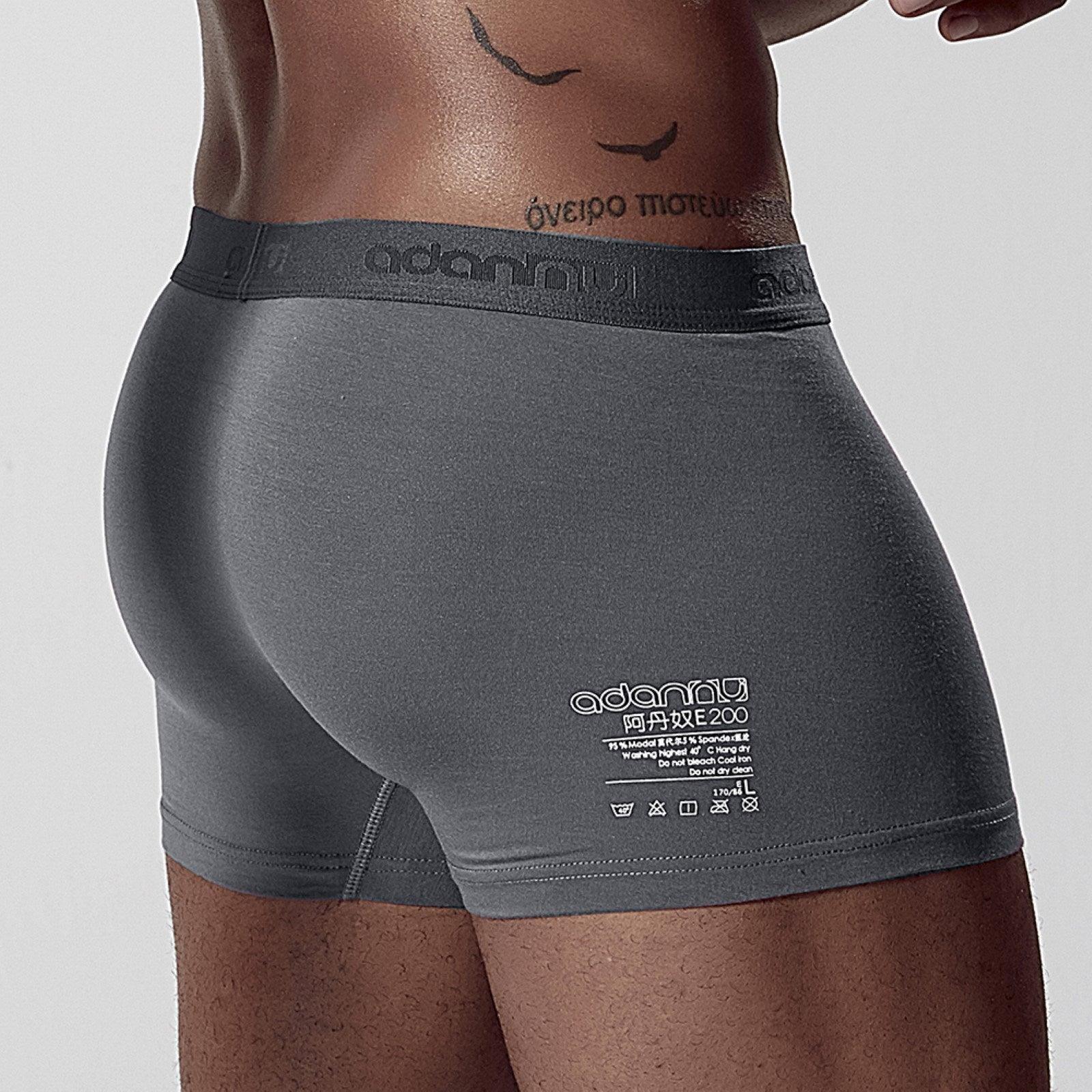 Underwear Comfortable Slim Boxer Underpants For Men - Almoni Express