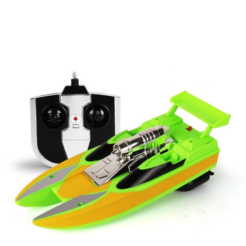 Wireless Remote Control Electric Boat Speedboat - Almoni Express