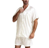 Wish Hot Sale Men's Solid Color Home Service Men's Pajamas Set - AL MONI EXPRESS