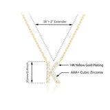 Women's New 26 English Letter Necklace - Almoni Express
