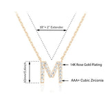 Women's New 26 English Letter Necklace - Almoni Express
